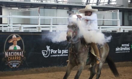 Continúa la eliminatoria AA en el LXXXII Campeonato Charro San Luis Potosí