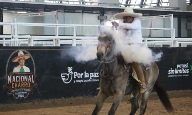 Continúa la eliminatoria AA en el LXXXII Campeonato Charro San Luis Potosí