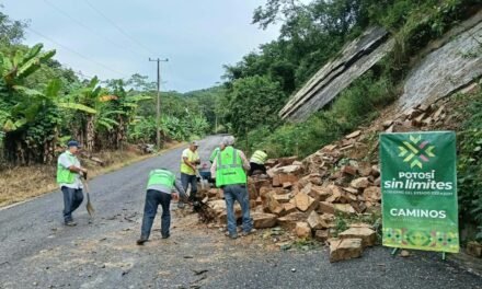 GOBIERNO DEL ESTADO DESPLIEGA CUADRILLAS PARA REHABILITAR CAMINOS Y CARRETRAS