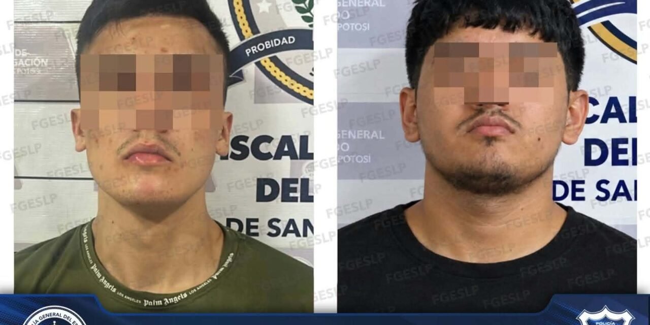 DOS IMPUTADOS POR HOMICIDIO CALIFICADO SON APREHENDIDOS POR LA FISCALÍA POTOSINA