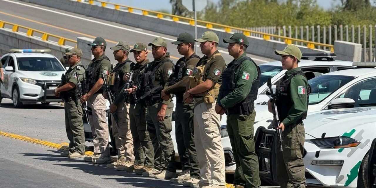 GUARDIA CIVIL ESTATAL CON VIGILANCIA EN LOS 59 MUNICIPIOS A TRAVÉS DE OPERATIVOS PERMANENTES