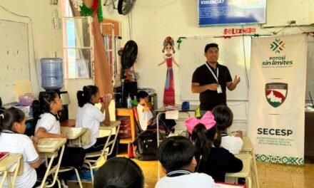 GOBIERNO ESTATAL LLEVA PREVENCIÓN DE LA VIOLENCIA A ESCUELAS DE MATEHUALA
