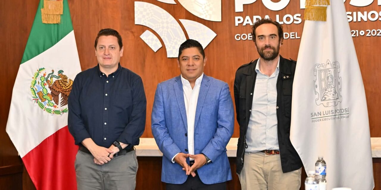 EL GOBERNADOR RICARDO GALLARDO CONSOLIDA LLEGADA DEL TREN DE PASAJEROS A SAN LUIS POTOSÍ