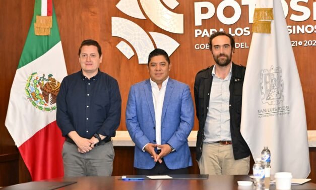 EL GOBERNADOR RICARDO GALLARDO CONSOLIDA LLEGADA DEL TREN DE PASAJEROS A SAN LUIS POTOSÍ