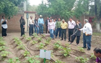 SEDARH LLEVA HUERTOS ESCOLARES Y CAPTACIÓN DE LLUVIA A LA REGIÓN MEDIA