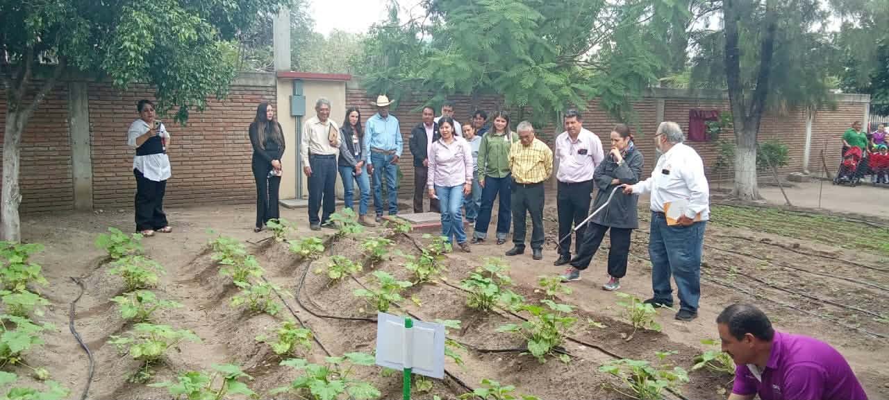 SEDARH LLEVA HUERTOS ESCOLARES Y CAPTACIÓN DE LLUVIA A LA REGIÓN MEDIA