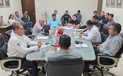 ALCALDE DE AQUISMÓN ENCABEZA REUNIÓN DE SEGURIDAD PARA COORDINAR OPERATIVO POR FESTIVIDADES DE DÍA DE MUERTOS