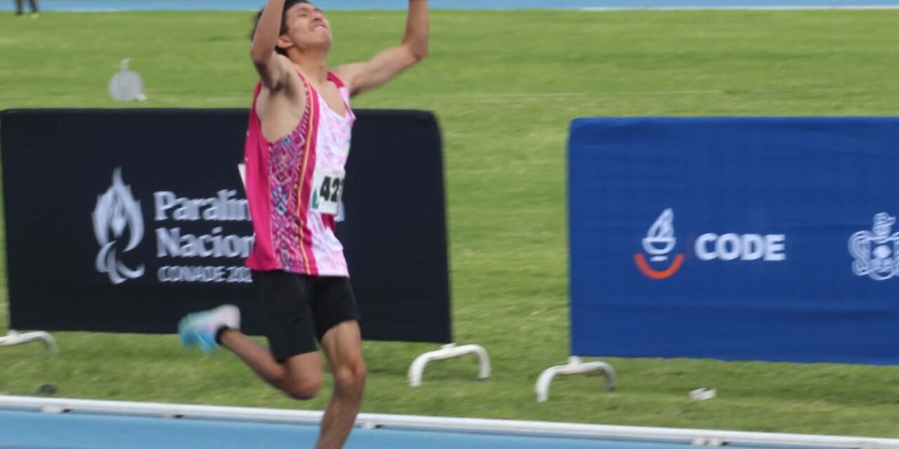Para atleta potosino gana oro rompiendo su marca personal