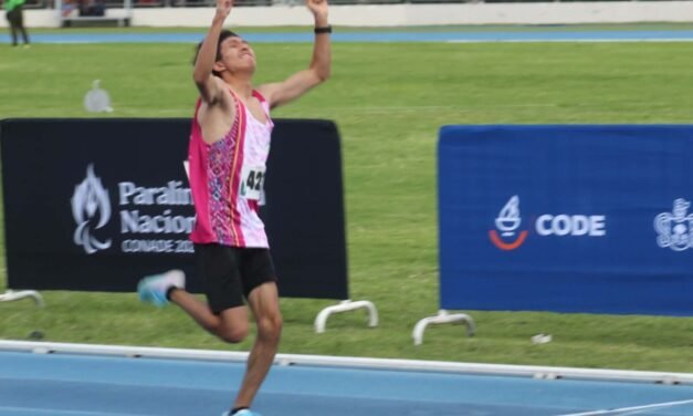 Para atleta potosino gana oro rompiendo su marca personal