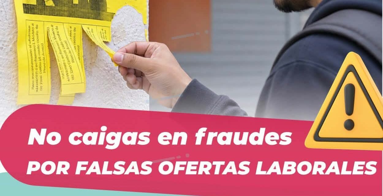 FISCALÍA EMITE RECOMENDACIONES PARA PREVENIR FRAUDES EN OFERTAS LABORALES