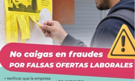 FISCALÍA EMITE RECOMENDACIONES PARA PREVENIR FRAUDES EN OFERTAS LABORALES