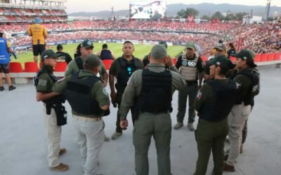 MÁS DE 500 AGENTES RESGUARDARÁN PARTIDO ENTRE ATLÉTICO DE SAN LUIS Y SANTOS EL DIA DE HOY
