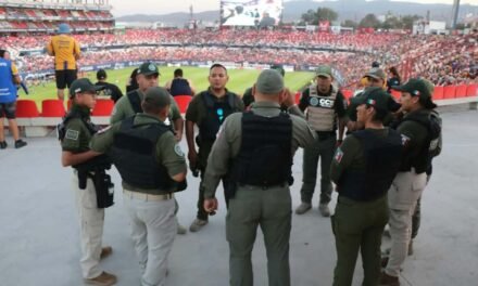 MÁS DE 500 AGENTES RESGUARDARÁN PARTIDO ENTRE ATLÉTICO DE SAN LUIS Y SANTOS EL DIA DE HOY