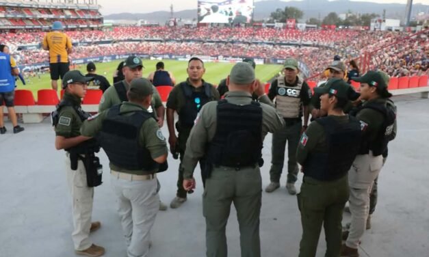 MÁS DE 500 AGENTES RESGUARDARÁN PARTIDO ENTRE ATLÉTICO DE SAN LUIS Y SANTOS EL DIA DE HOY
