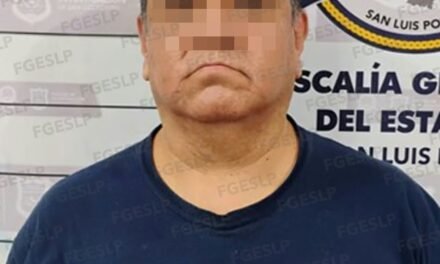 FISCALÍA POTOSINA CUMPLIMENTA ORDEN DE APREHENSIÓN POR SECUESTRO AGRAVADO