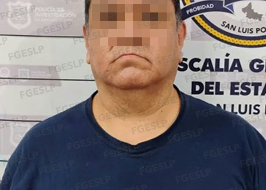 FISCALÍA POTOSINA CUMPLIMENTA ORDEN DE APREHENSIÓN POR SECUESTRO AGRAVADO
